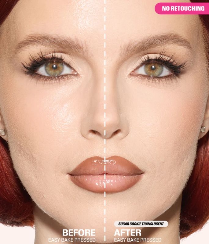 Huda Beauty - Easy Bake Pressed Powder | Sugar Cookie Translucent