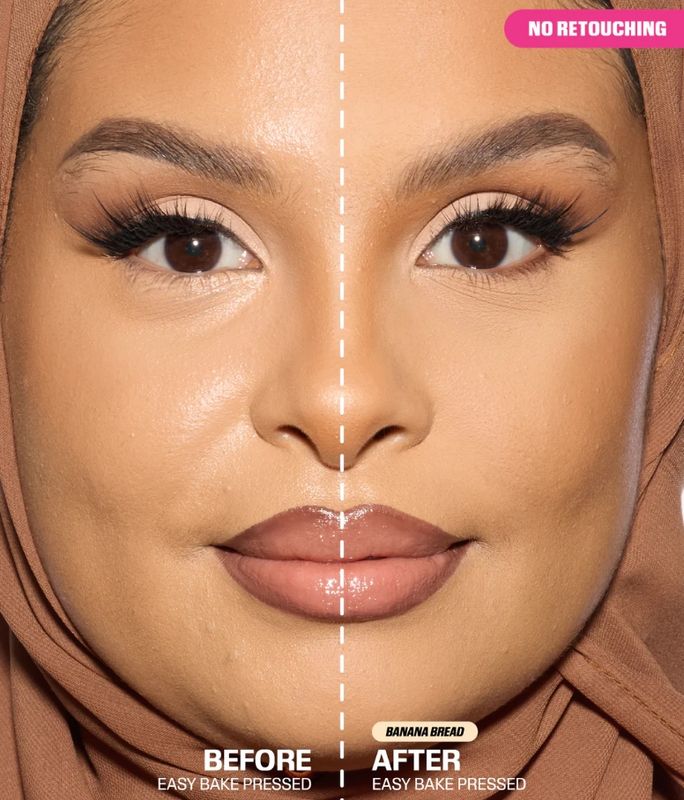 Huda Beauty - Easy Bake Pressed Powder | Banana Bread