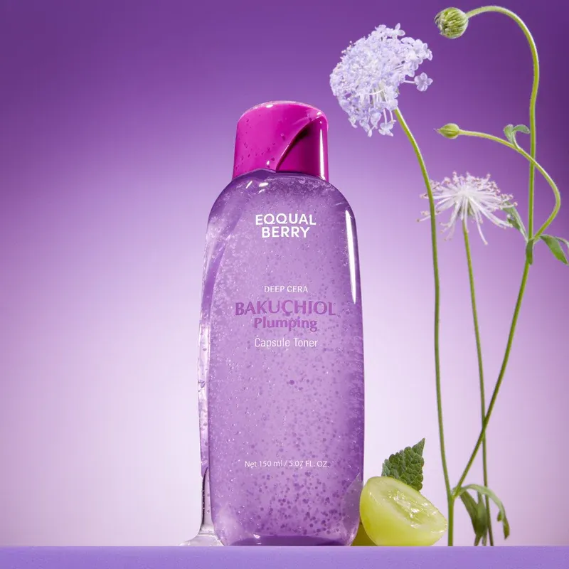 EQQUALBERRY - Bakuchiol Plumping Capsule Toner