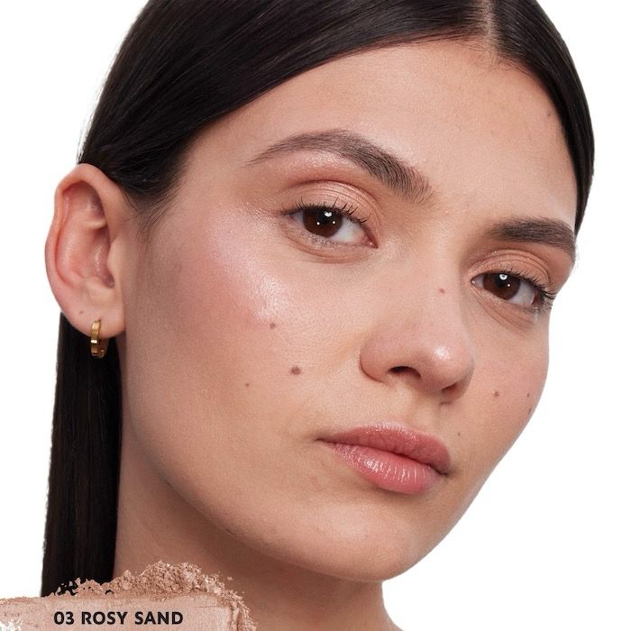 YSL - All Hours Hyper Luminize Powder Highlighter | 03 Rosy Sand - pink