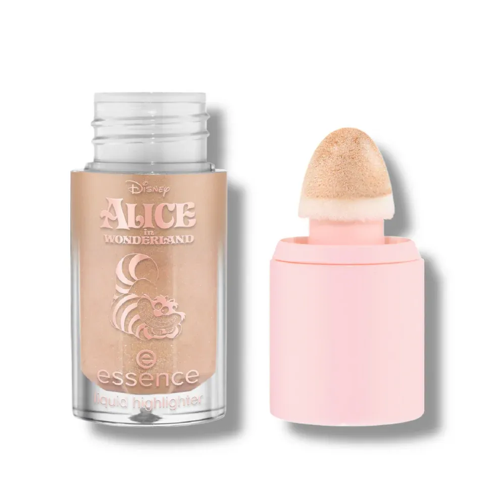 ESSENCE - Disney Alice in Wonderland Liquid Highlighter Champagne Glow Applicator | LIMITED EDITION