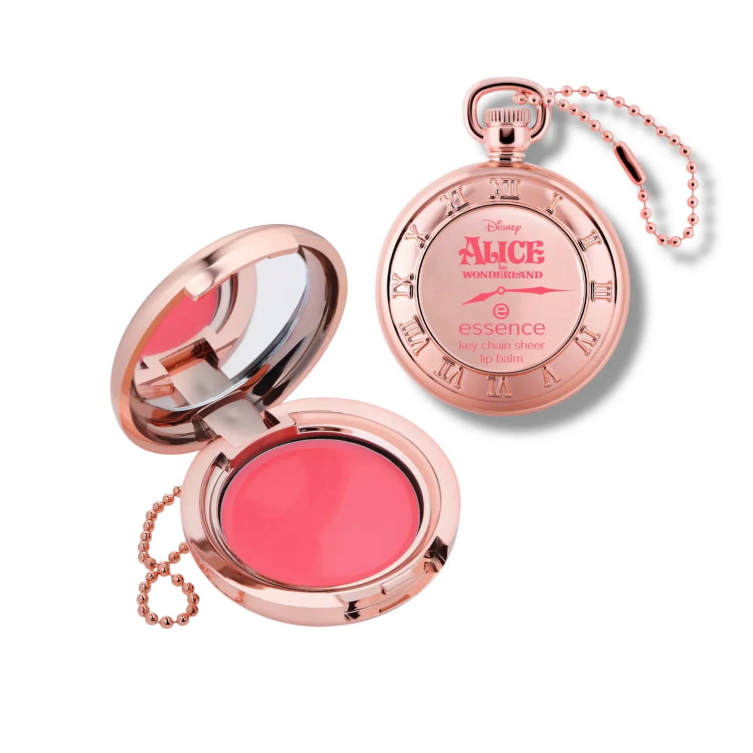 ESSENCE - Disney Alice in Wonderland Keychain Sheer Lip Balm | LIMITED EDITION