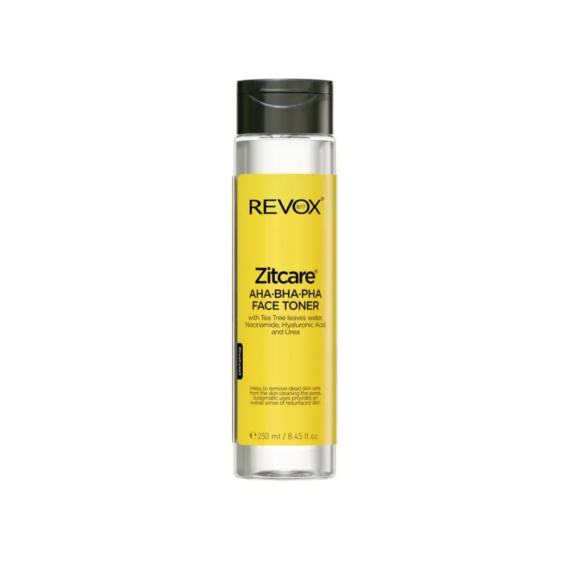 REVOX B77 - Zitcare AHA BHA PHA Active Face Toner | 250 mL