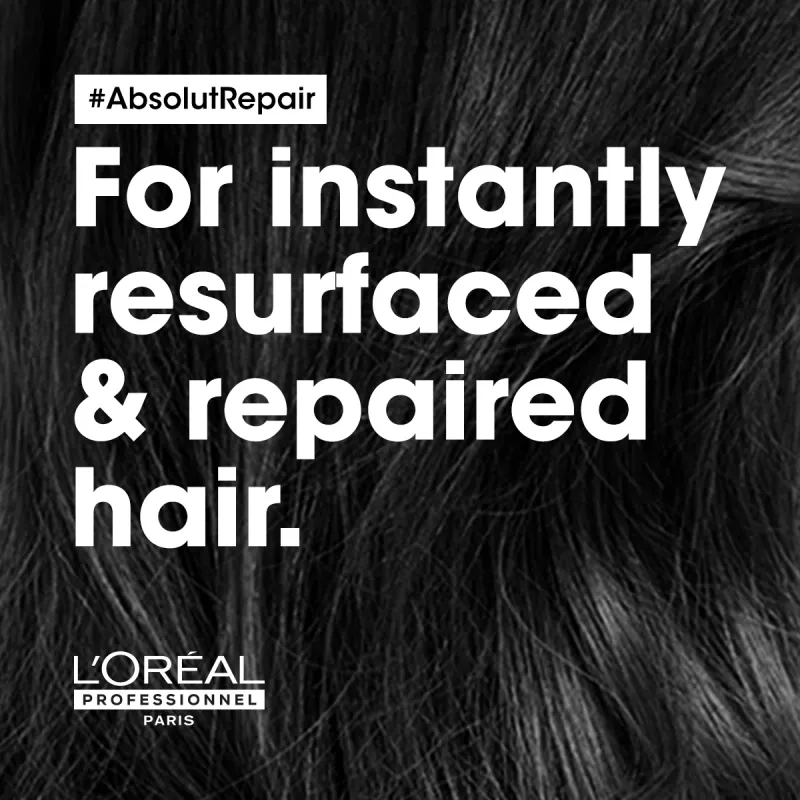 L'ORÉAL PROFESSIONNEL - Absolut Repair Golden Mask For Dry And Damaged Hair, Lightweight Touch Serie Expert | 250 mL