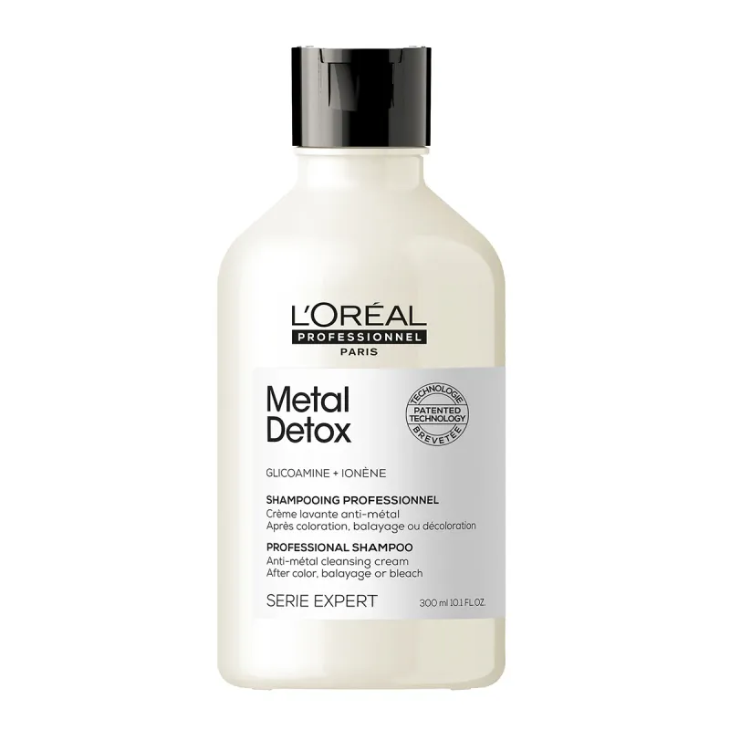 L'ORÉAL PROFESSIONNEL - Metal Detox Anti-Metal Cleansing Cream After Color, Balayage &amp; Lightening Sulfate Serie Expert | 300 mL