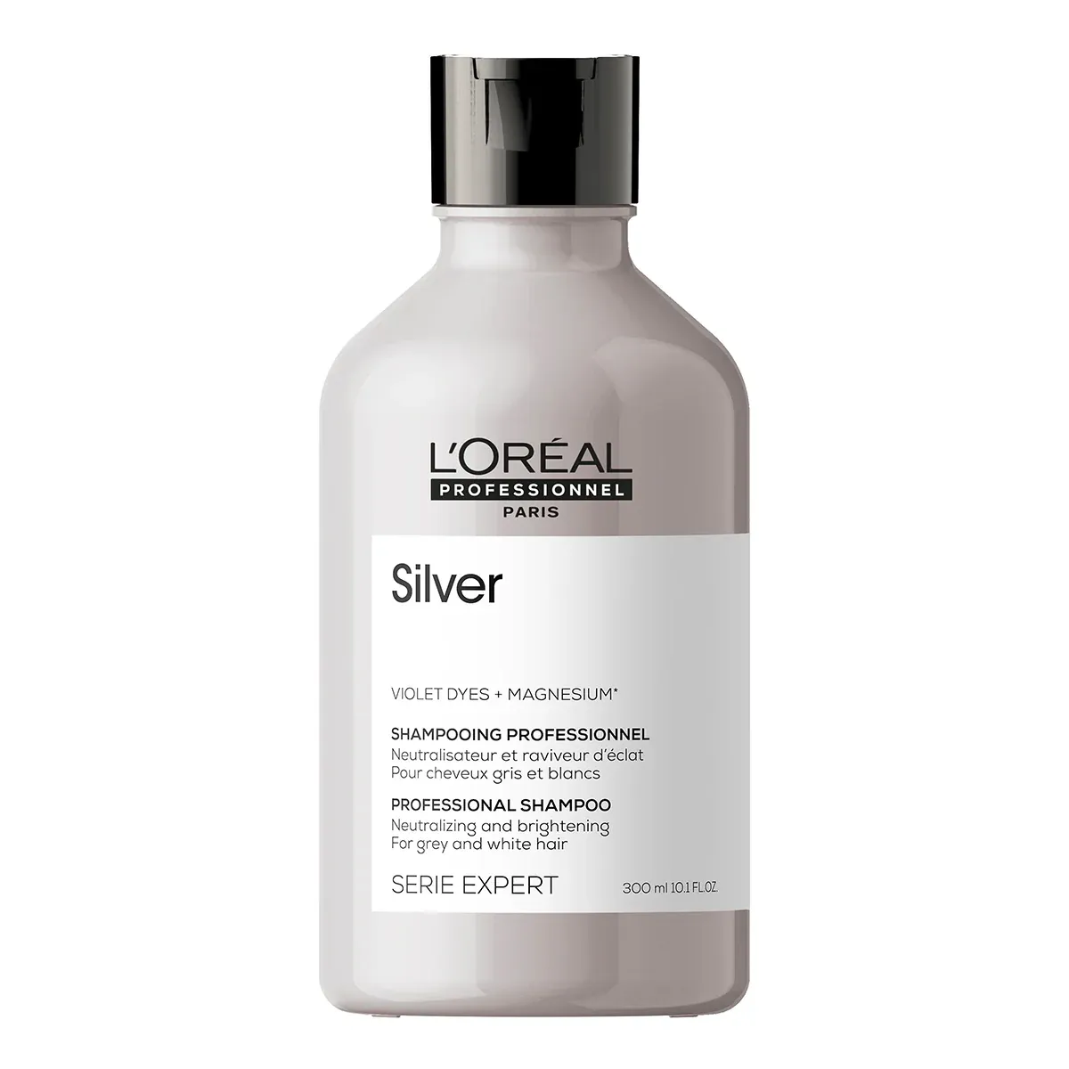 L'ORÉAL PROFESSIONNEL - Silver Shampoo For Grey, White Or Light Blonde Hair Serie Expert | 300 mL