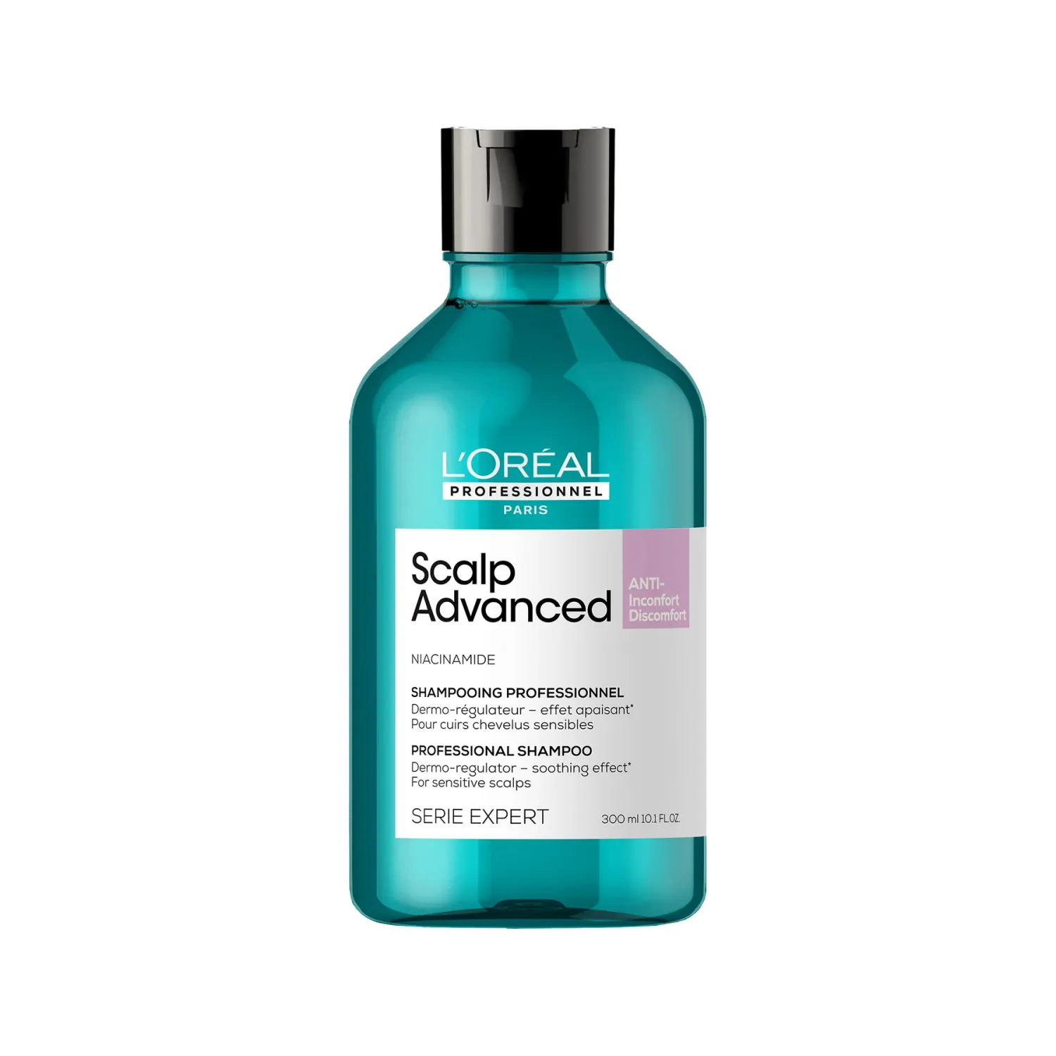 L'ORÉAL PROFESSIONNEL - Scalp Advanced Anti-Discomfort Dermo-Regulator Shampoo | For Sensitive Scalps | Serie Expert | 300 mL