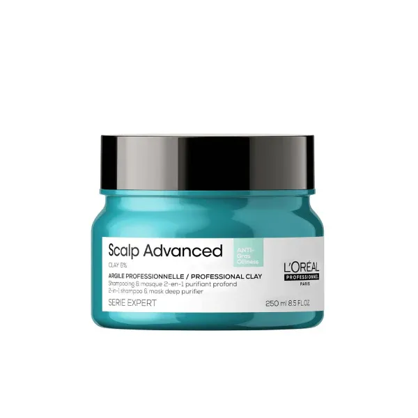 L'ORÉAL PROFESSIONNEL - Scalp Advanced Anti-Oiliness Clay For Oily Scalp Serie Expert 250 | mL