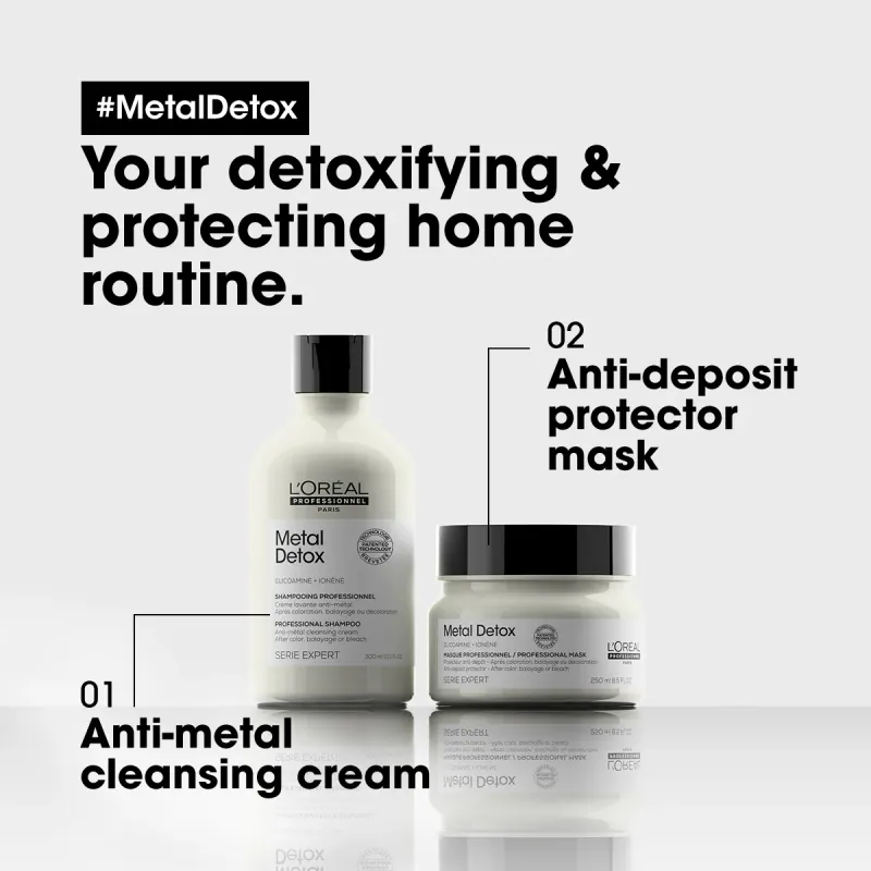 L'ORÉAL PROFESSIONNEL - Metal Detox Anti-Deposit Protector Mask | 250 mL