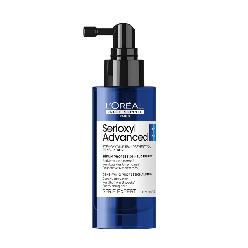L'ORÉAL PROFESSIONNEL - Serioxyl Advanced Denser Hair Serum | For Thinning Hair | Serie Expert | 90 mL
