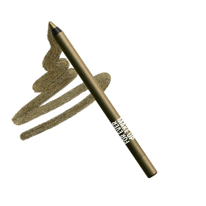 Make Up For Ever - Aqua Resist Color Pencil – 06 - Total Bronze - Glitter - Cool Antique Bronze