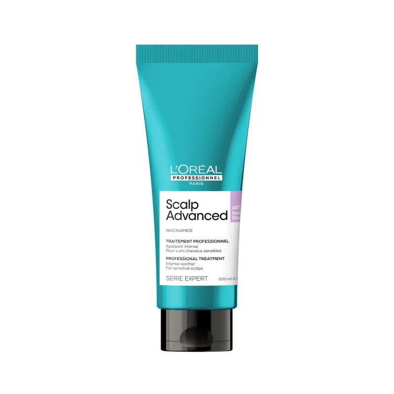 L'ORÉAL PROFESSIONNEL - Scalp Advanced Anti-Discomfort Intense Soother Treatment | For Sensitive Scalps | Serie Expert | 200 mL