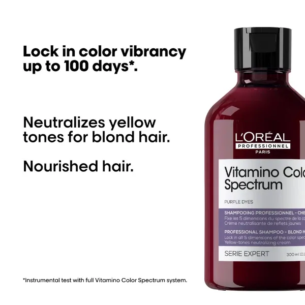 L'ORÉAL PROFESSIONNEL - Vitamino Color Spectrum Purple Shampoo | 300 mL