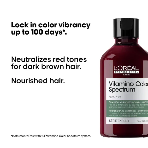 L'ORÉAL PROFESSIONNEL - Vitamino Color Spectrum Green Shampoo | 300 mL
