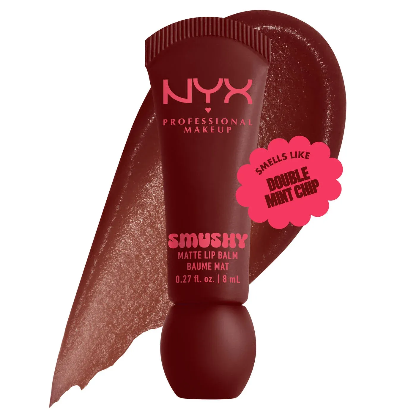 NYX - Smushy Matte Lip Balm | 08 Smudge Fudge