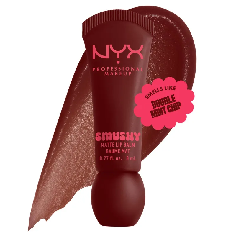 NYX - Smushy Matte Lip Balm | 08 Smudge Fudge
