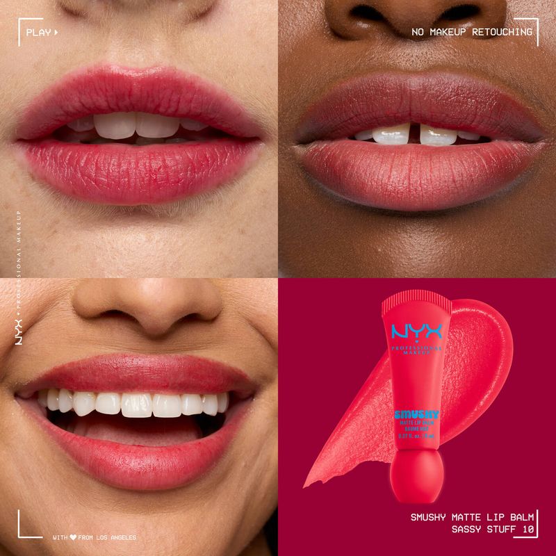 NYX - Smushy Matte Lip Balm | 10 Sassy Stuff
