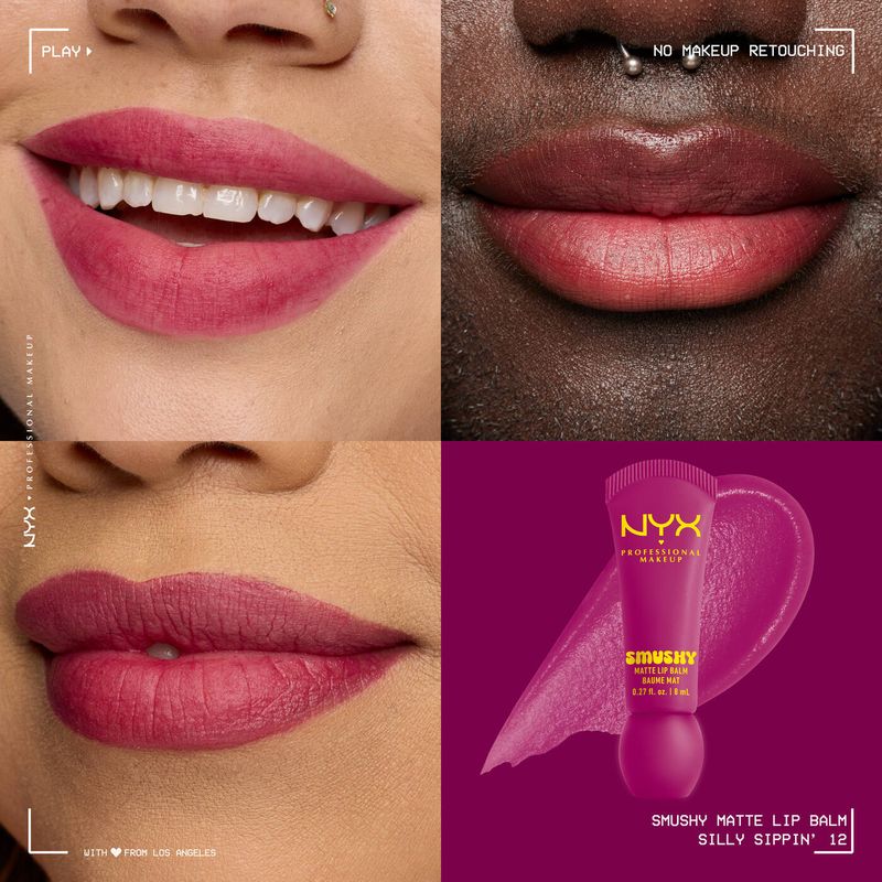 NYX - Smushy Matte Lip Balm | 12 Silly Sippin’