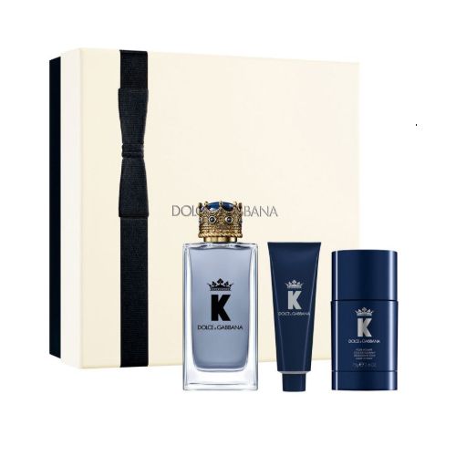 Dolce &amp; Gabbana - King EDT 100 mL + Sh.Gel + Deo Stick Gift Set