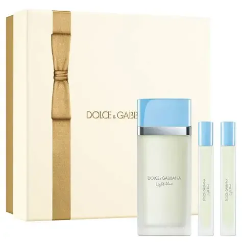 Dolce &amp; Gabbana - Light Blue EDT 100 mL + EDT 10 mL + EDT 10 mL