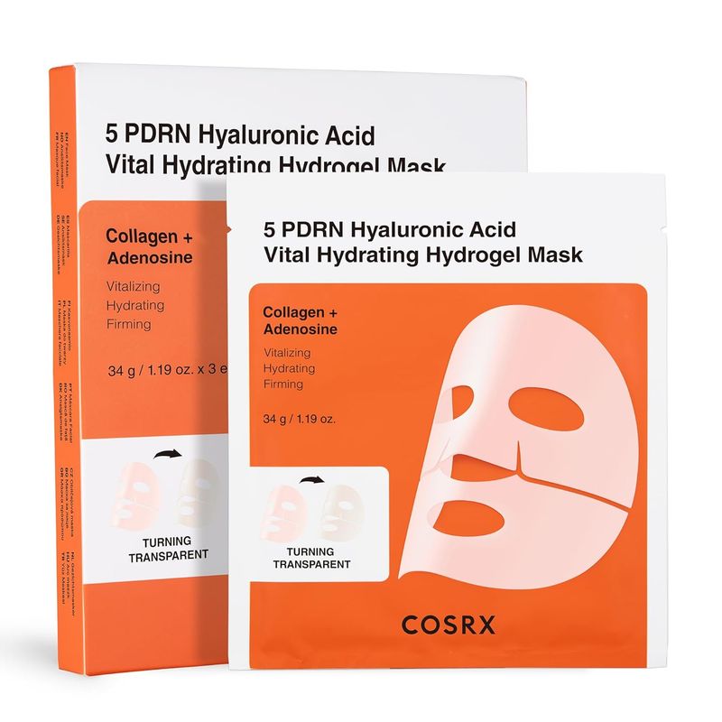COSRX - 5 PDRN Hyaluronic Acid Vital Hydrating Hydrogel Mask | 1 Box