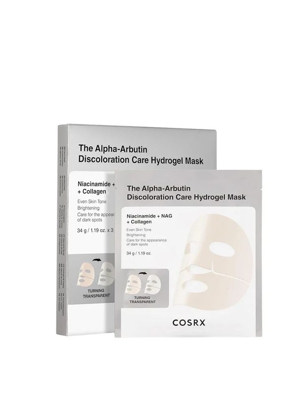 COSRX - The Alpha-Arbutin Discoloration Care Hydrogel Face Mask | 3EA