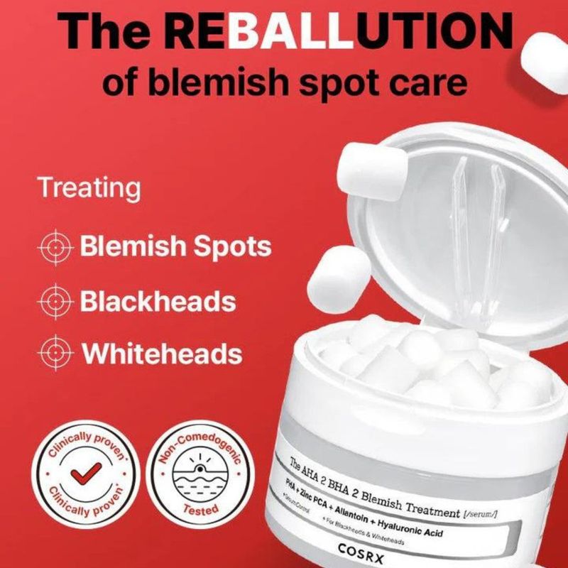 COSRX -The AHA 2 BHA 2 Blemish Treatment Serum