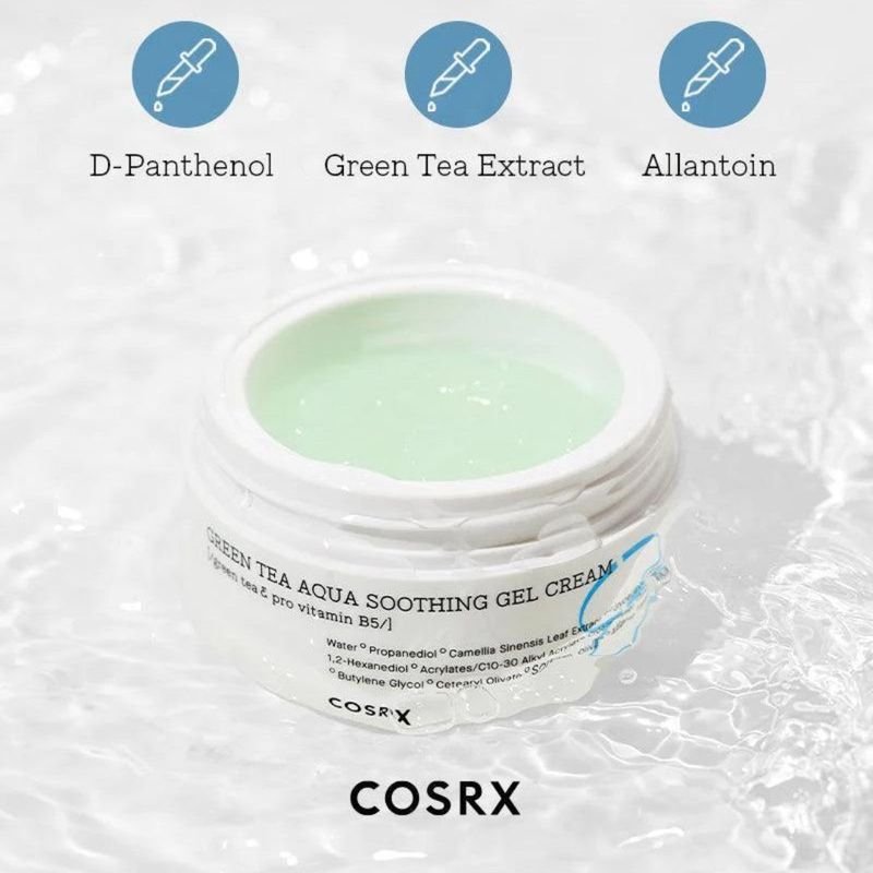 COSRX - Hydrium Green Tea Aqua Soothing Gel Cream