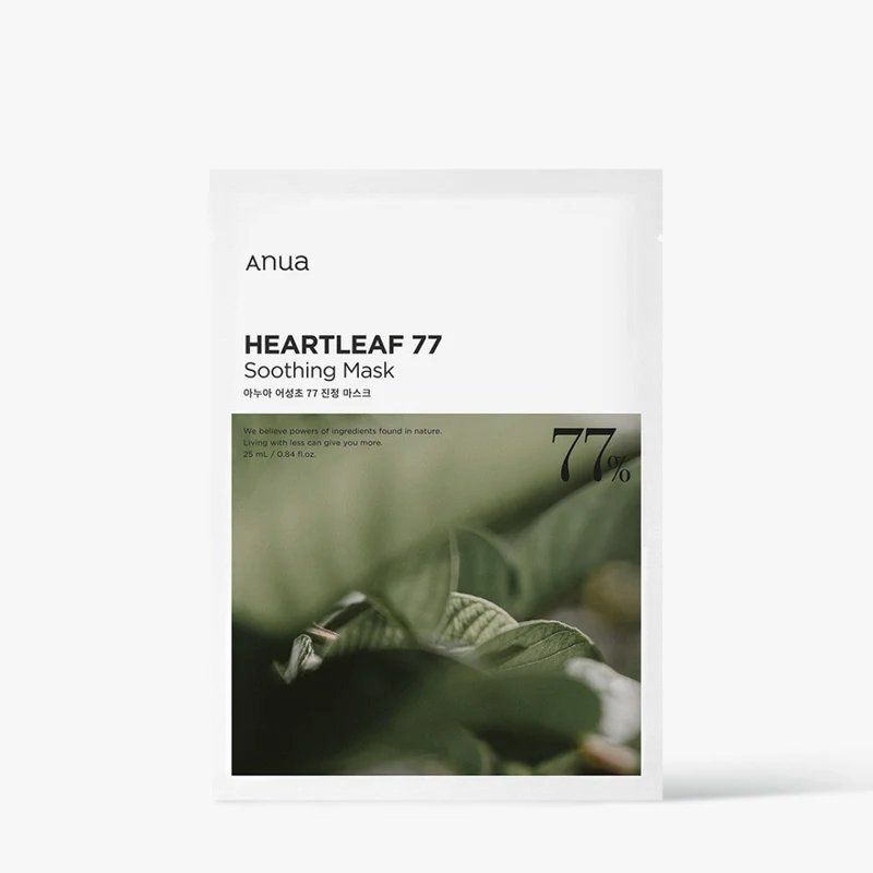 ANUA - Heartleaf 77% Soothing Sheet Mask
