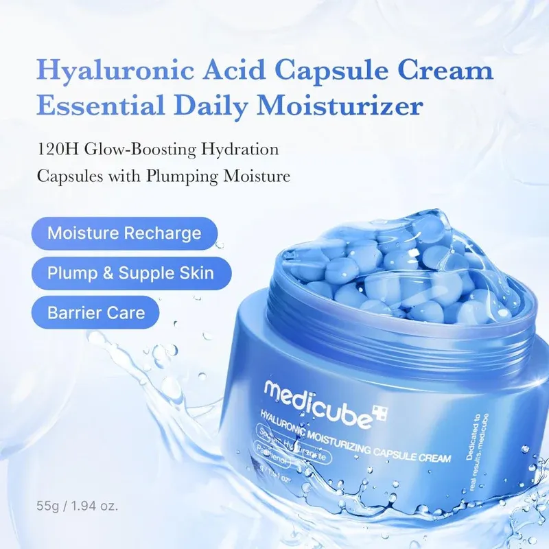 MEDICUBE - Hyaluronic Moisturizing Capsule Cream