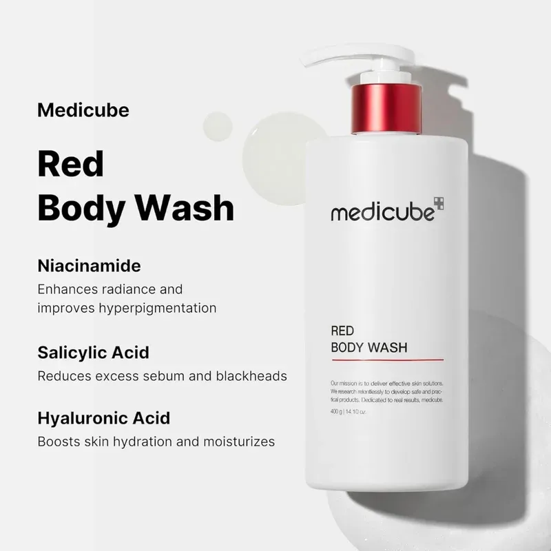 MEDICUBE - Red Acne Body Wash | 400 mL