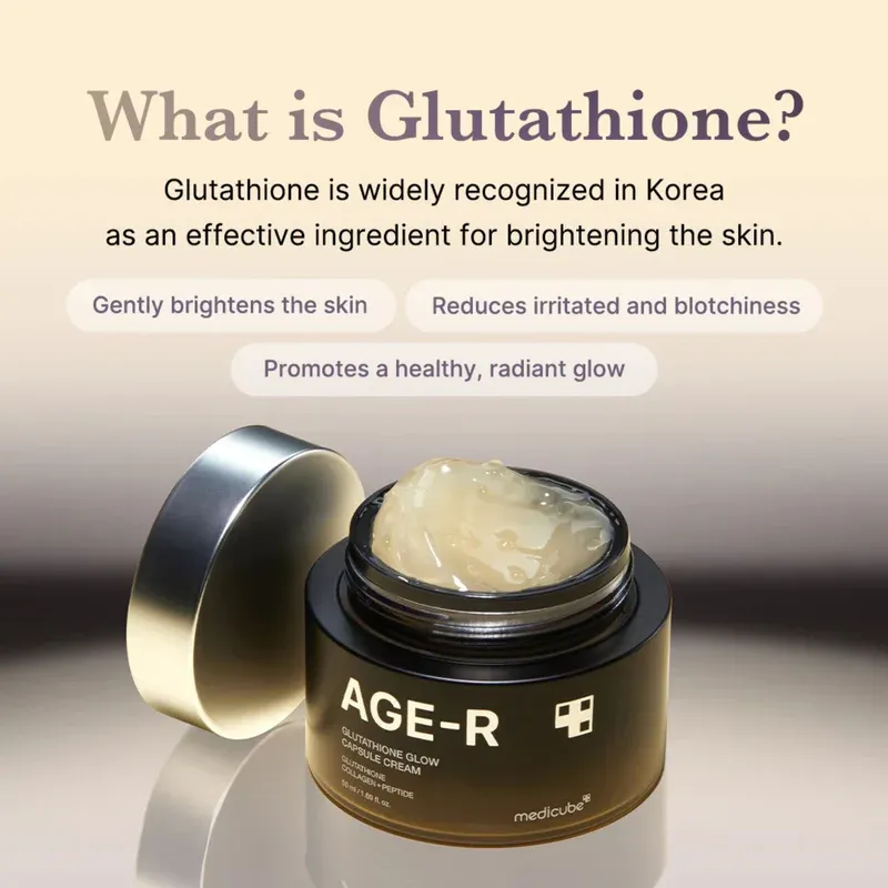 MEDICUBE - AGE-R Glutathione Glow Capsule Cream