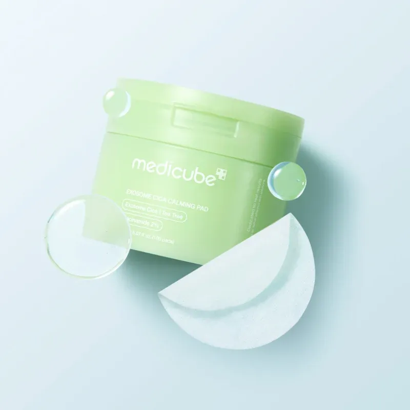 MEDICUBE - Exosome Cica Calming Toner Pads