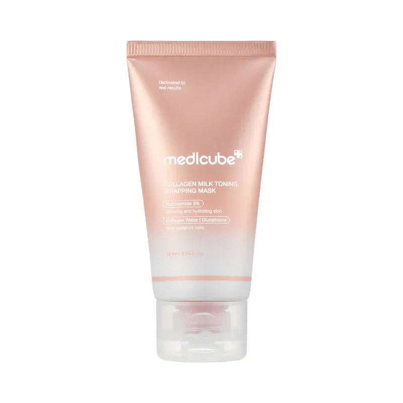 MEDICUBE - Collagen Milk Toning Wrapping Mask