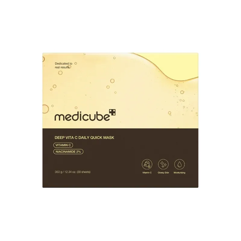 MEDICUBE - Deep Vita C Daily Quick Mask