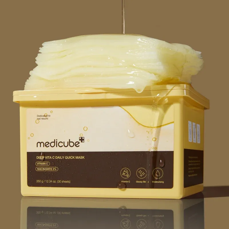 MEDICUBE - Deep Vita C Daily Quick Mask