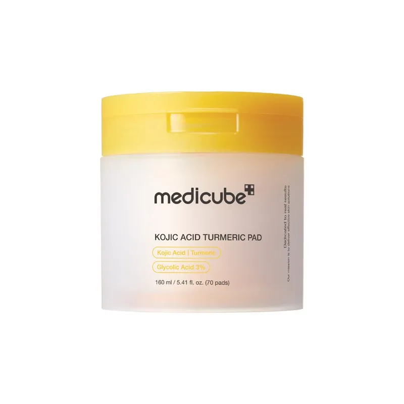 MEDICUBE - Kojic Acid Turmeric Toner Pad