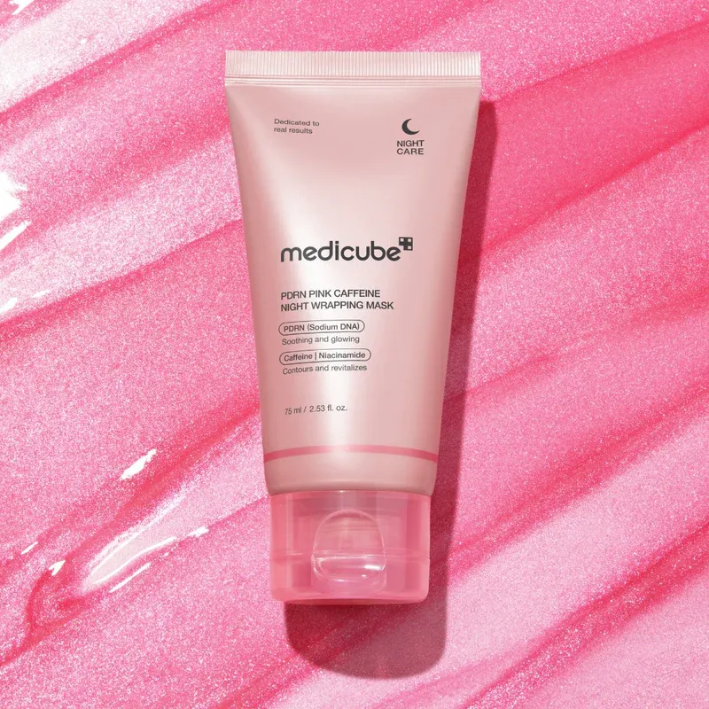 MEDICUBE - PDRN Pink Caffeine Night Wrapping Mask | 75 mL