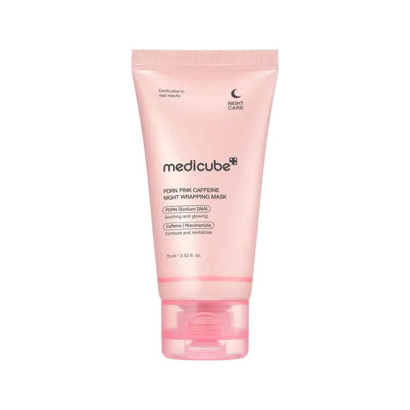MEDICUBE - PDRN Pink Caffeine Night Wrapping Mask | 75mL