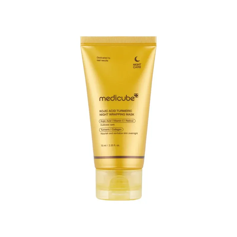 MEDICUBE - Kojic Acid Turmeric Night Wrapping Mask | 75 mL