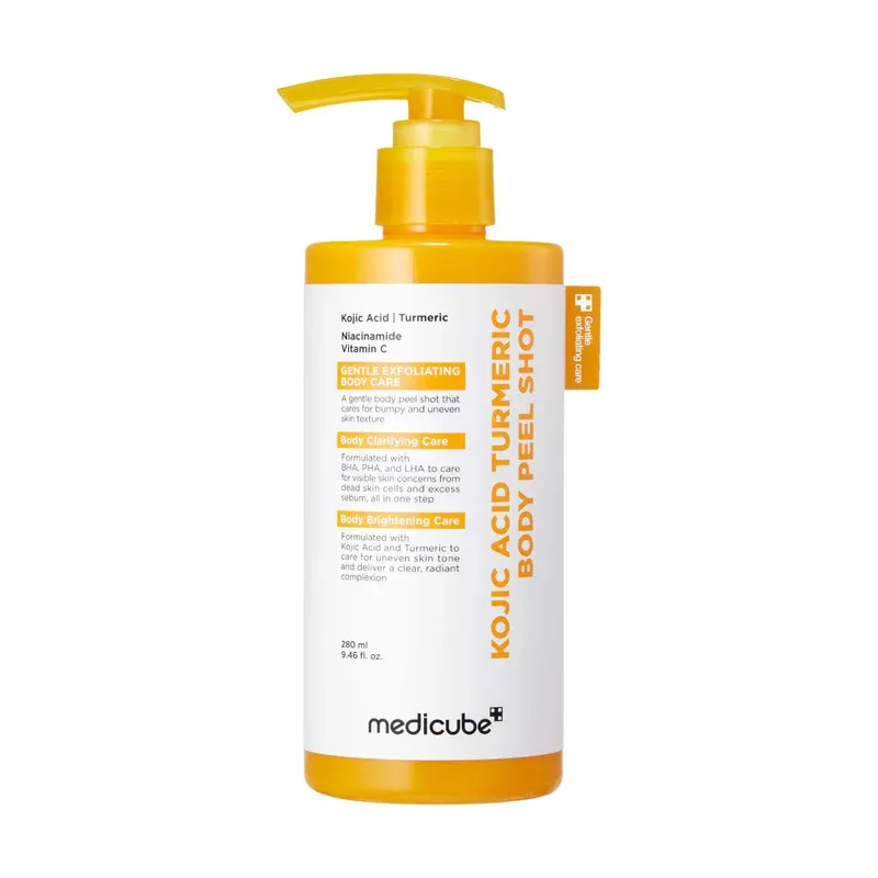 MEDICUBE - KOJIC ACID TURMERIC BODY PEEL SHOT | 280mL