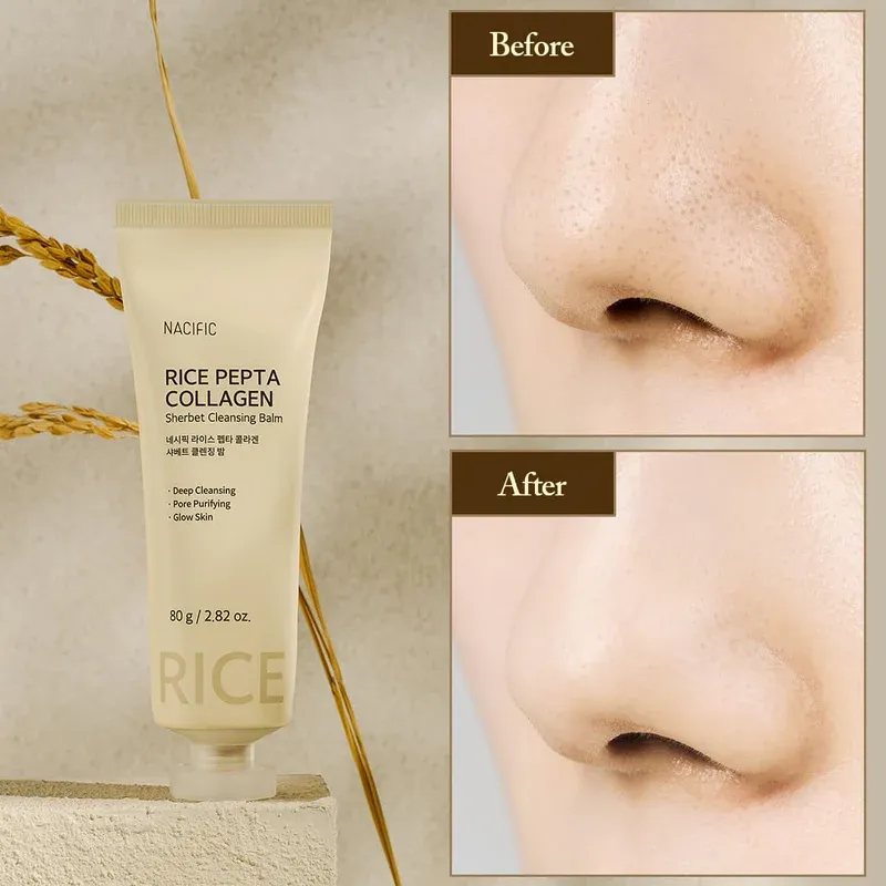 NACIFIC - Rice Pepta Collagen Sherbet Cleansing Balm