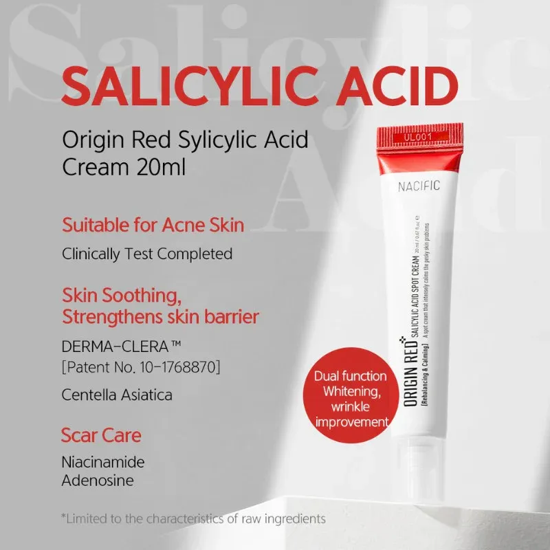 NACIFIC - Origin Red Salicylic Acid Spot Cream