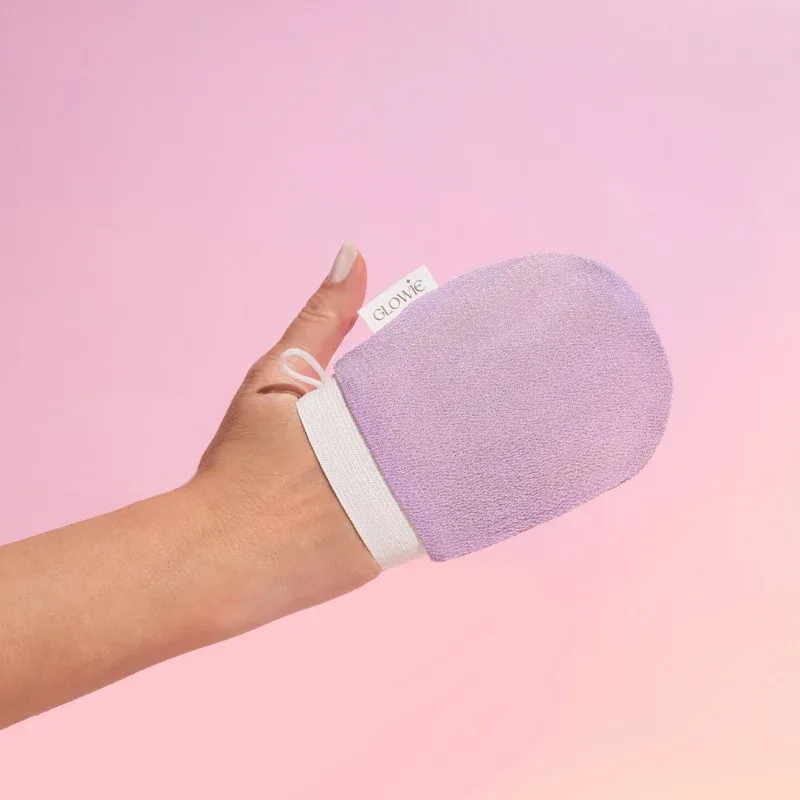 Glowie - Silk Exfoliating Face Mitt