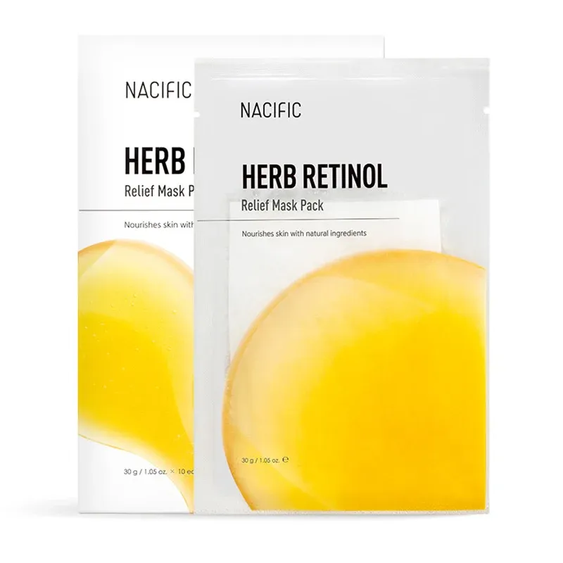 NACIFIC - Herb Retinol Mask Pack | 1 Box - 10 Masks
