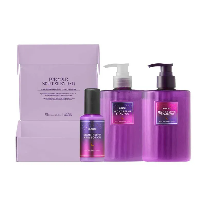 KUNDAL - Night Repair Hair Care Set - Into The Dream