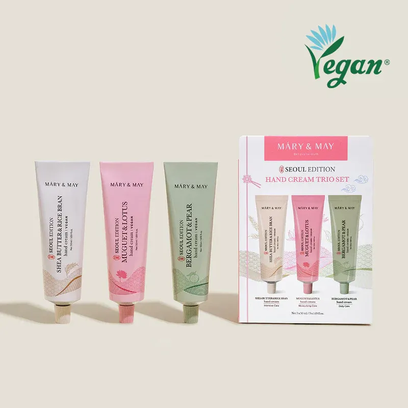 MARY &amp; MAY - Seoul Edition Hand Cream Trio Set