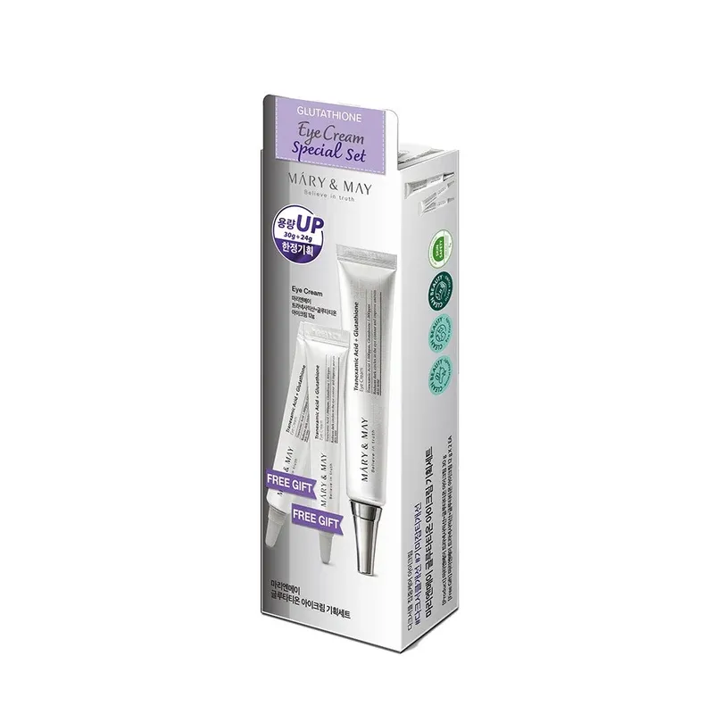 MARY &amp; MAY - Glutathione Eye Cream Special Set (30g+12g x2)