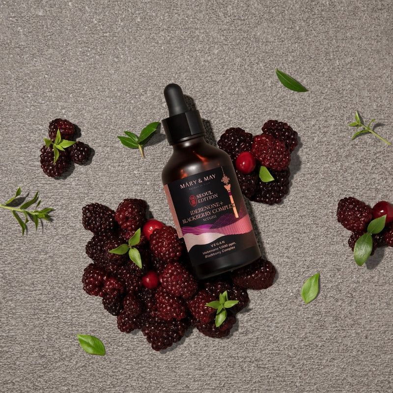 MARY &amp; MAY - Idebenone + Blackberry Complex Serum | 80 mL