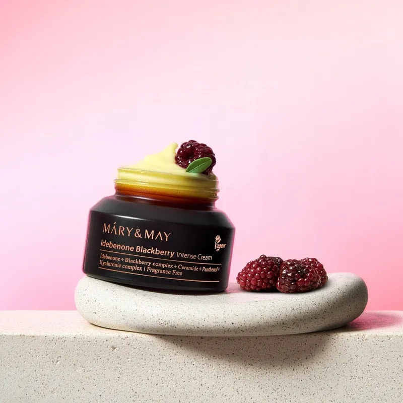 MARY &amp; MAY - Idebenone Blackberry Intense Cream